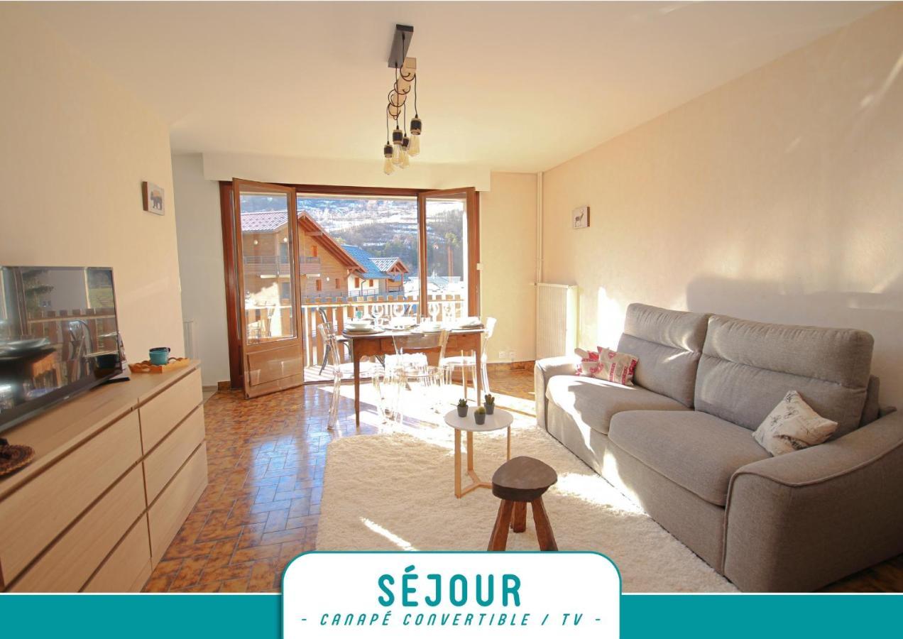 Briancon - Serre Chevalier 1200 - Joli Appartement - Face Aux Pistes En Centre Ville Eksteriør billede