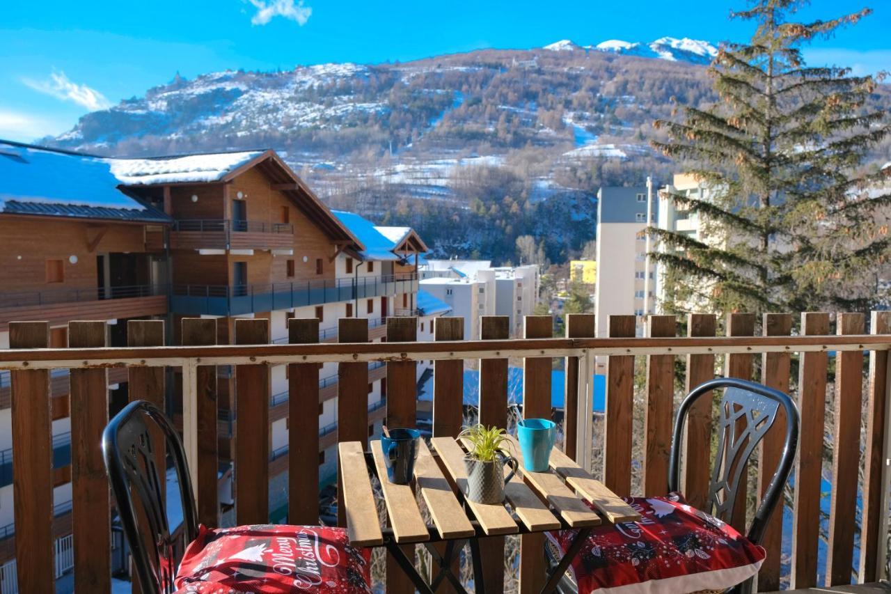 Briancon - Serre Chevalier 1200 - Joli Appartement - Face Aux Pistes En Centre Ville Eksteriør billede